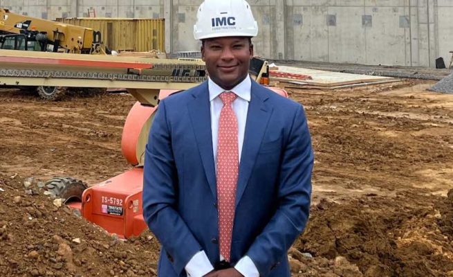 A photo of IMC Construction president Michael lloyd