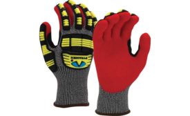 ANSI/ISEA 105-2016-rated models of Sandy Nitrile gloves